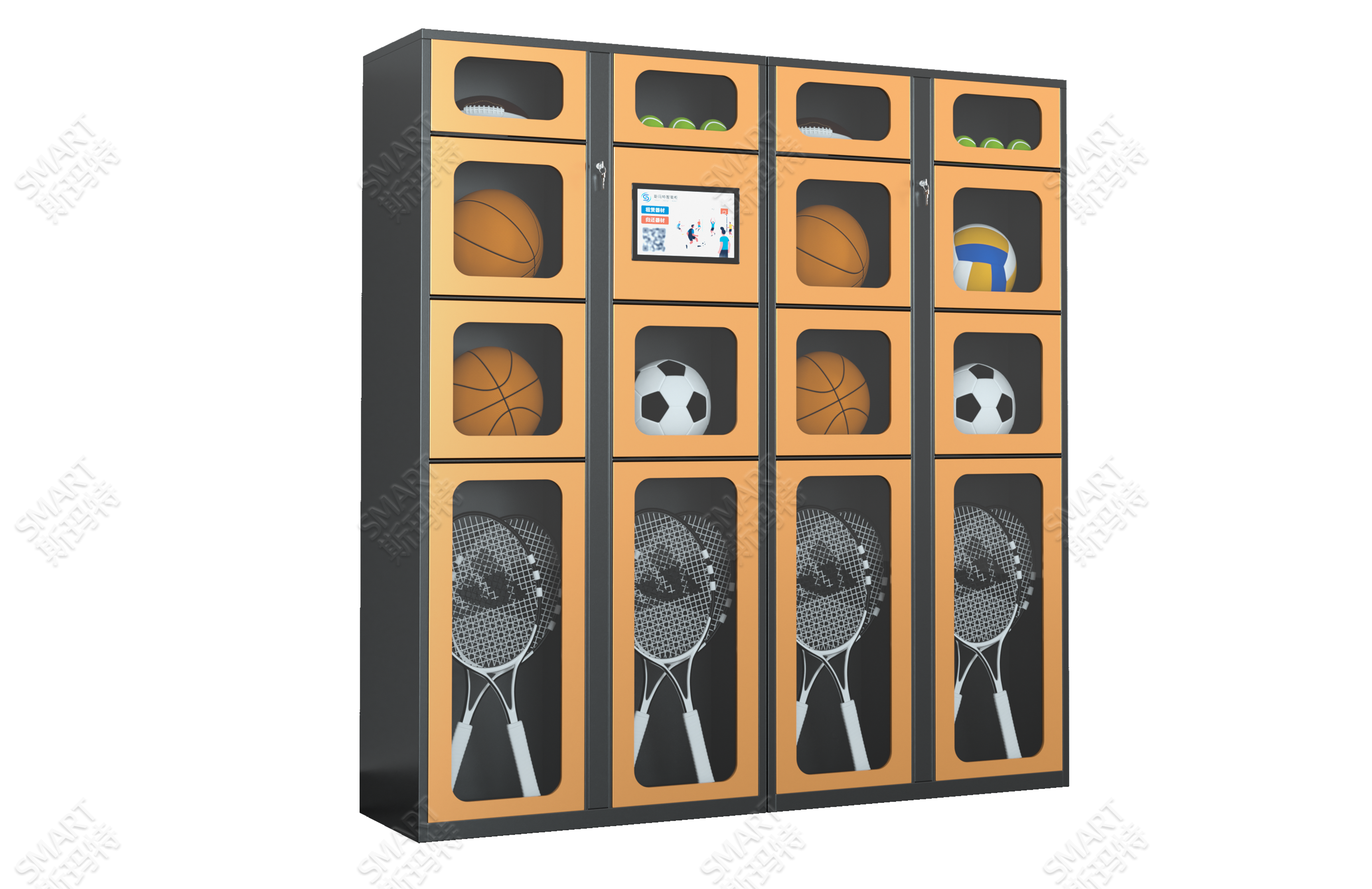 智能运动器租赁材柜
